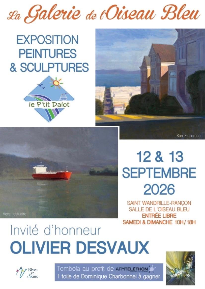 Exposition peintures et sculptures Rives en Seine